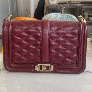 Rebecca Minkoff Love Quilted Leather Crossbody Bag